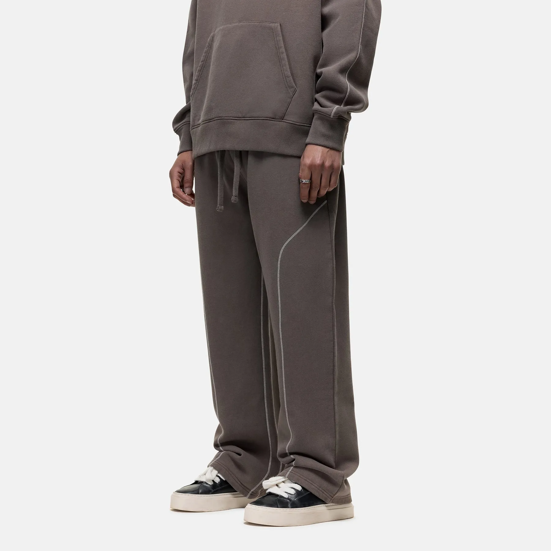 Overlock Washed Taupe Jogger Sport Flex