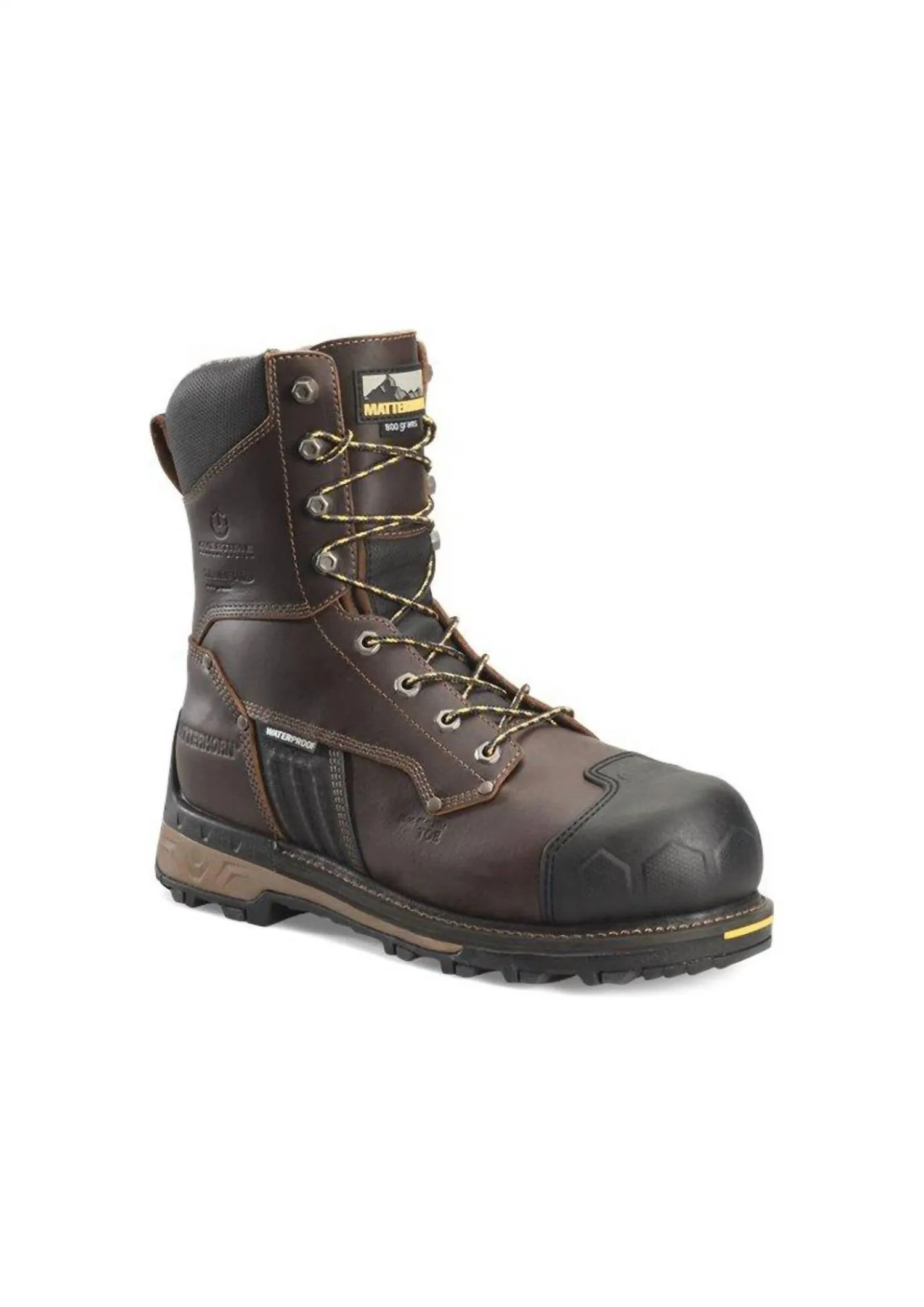 Men's Maximus 2.0 Insulated Composite Toe Work Boots In Brown Skill Craft Everyday Setting