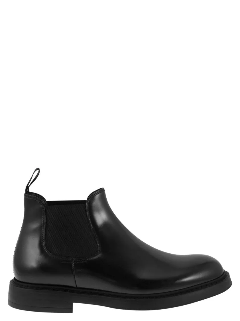 Chelsea Leather Ankle Boot Runway Style All Day Routine