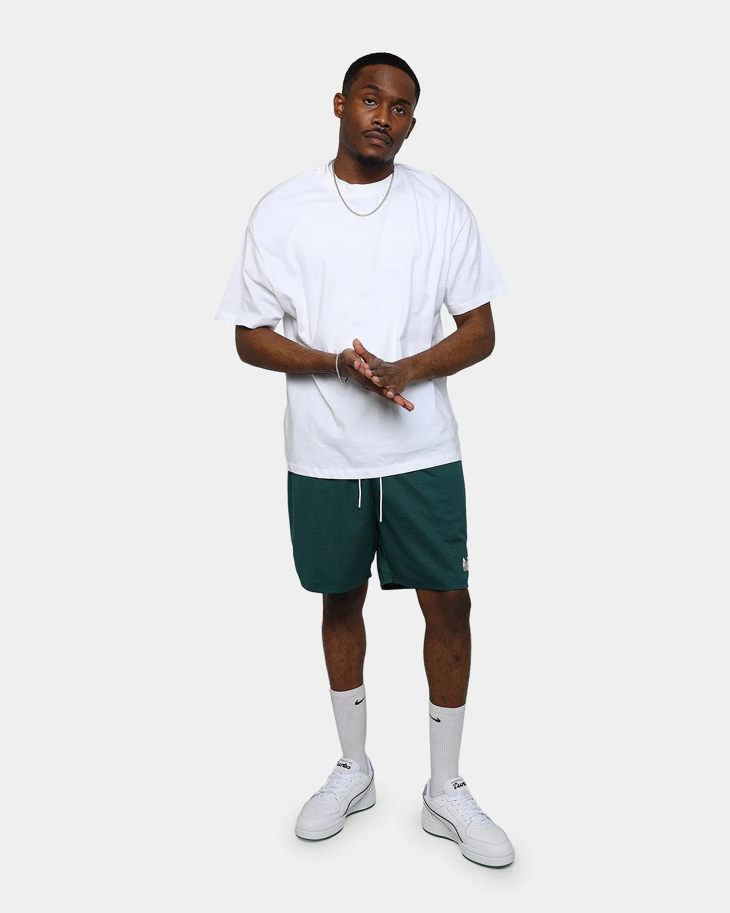 Breeze Flow earthy shades Puma X TMC Every Day Hussle Mesh Shorts June Bug