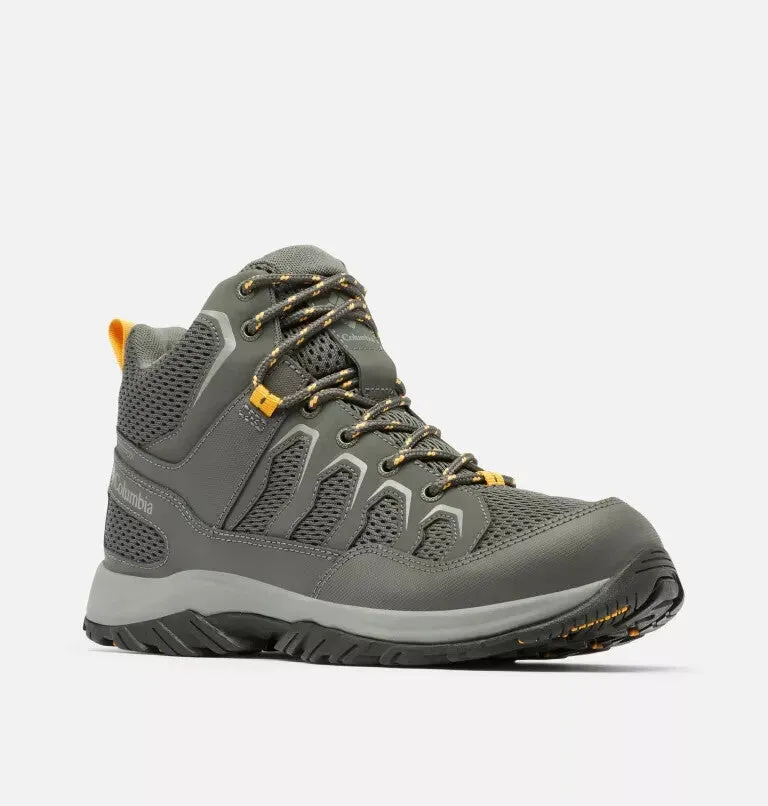 Air permeable Columbia Granite Trail 2053201-089 Men's Gray Waterproof Hiking Boot ZOGG496
