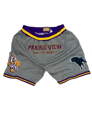 PVAMU BASKETBALL SHORTS  GREY Dynamic Performance