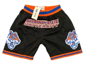 SAVANNAH STATE UNIVERSITY BASKETBALL SHORTS Black Sport Flex Design Cap