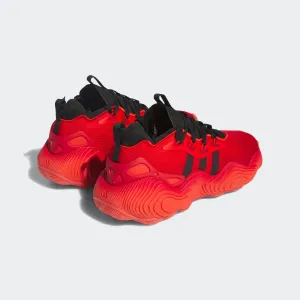 Flexible Torsion Plate adidas Trae Young 3 Basketball Shoes | Better Scarlet / Core Black / Bright Red | Men's