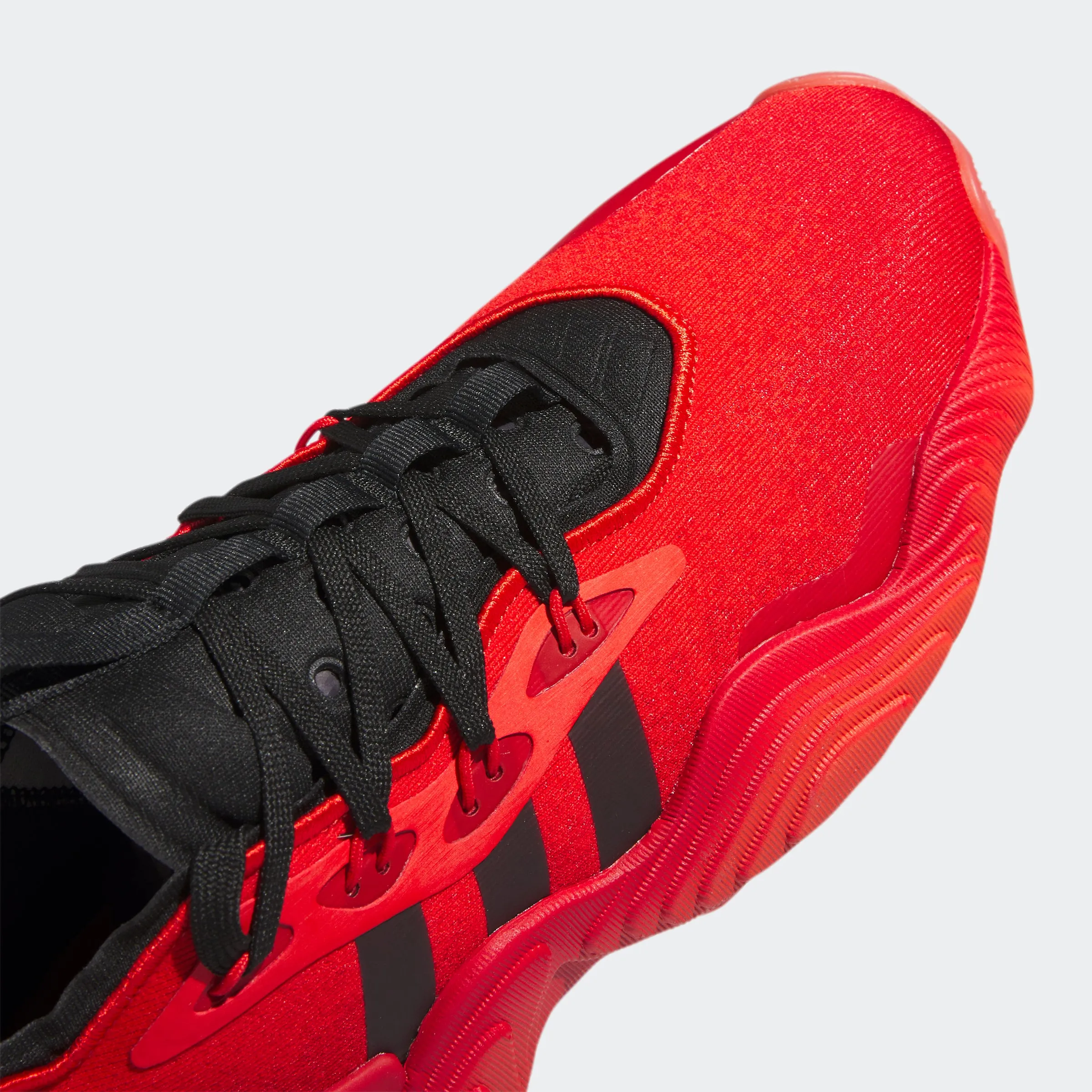 adidas Trae Young 3 Basketball Shoes | Better Scarlet / Core Black / Bright Red | Men's Trendy Unibody Upper Construction