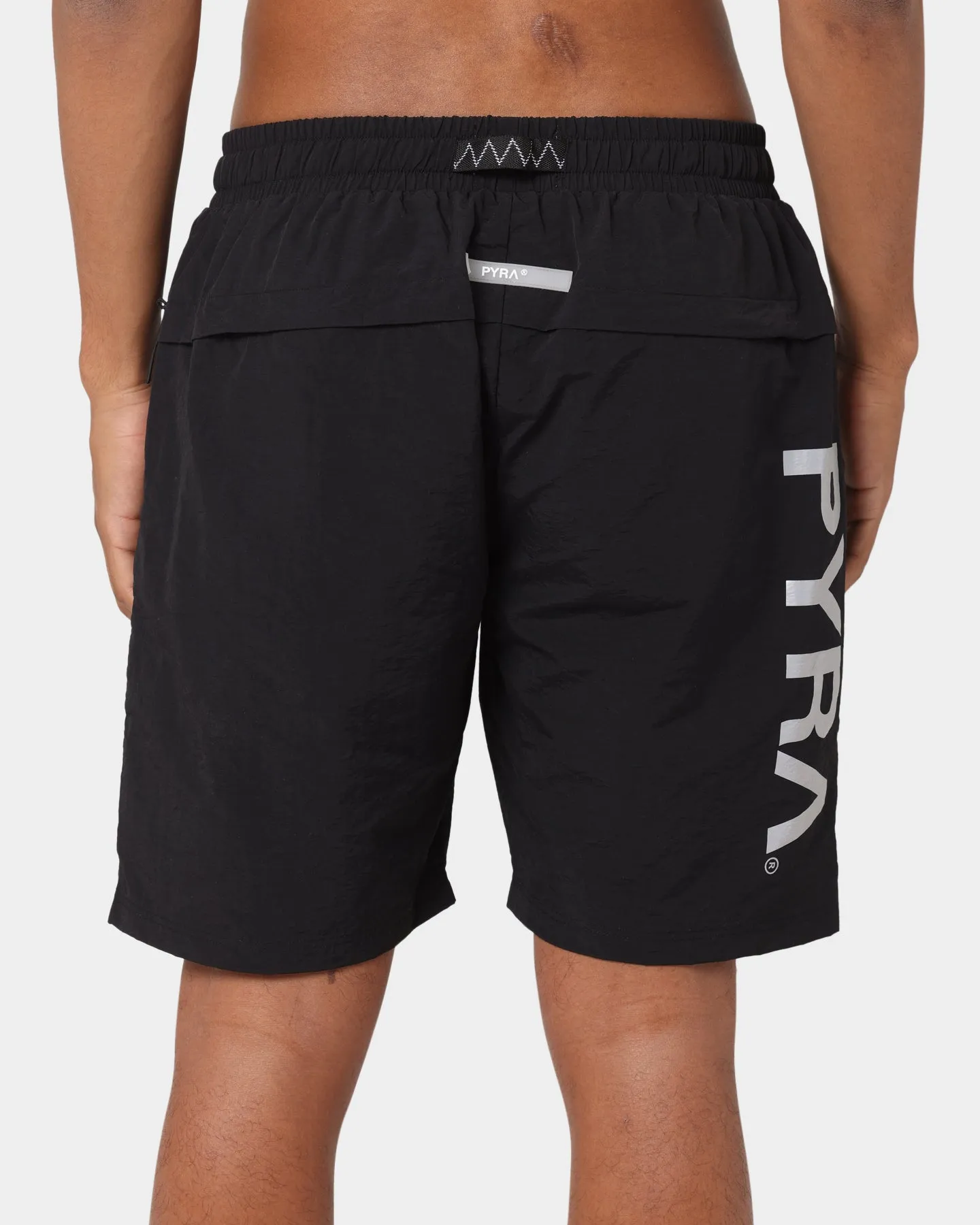 Stretchable Material PYRA Future Nylon Shorts Black