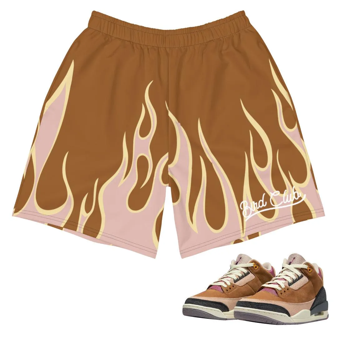 scarf Retro 3 Winterized Archaeo Brown Flame Shorts