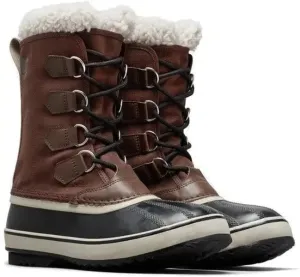 First Step Sorel 1964 Pac Winter Boots Men's  Brown Faux Fur Waterproof Mid-Calf VER095