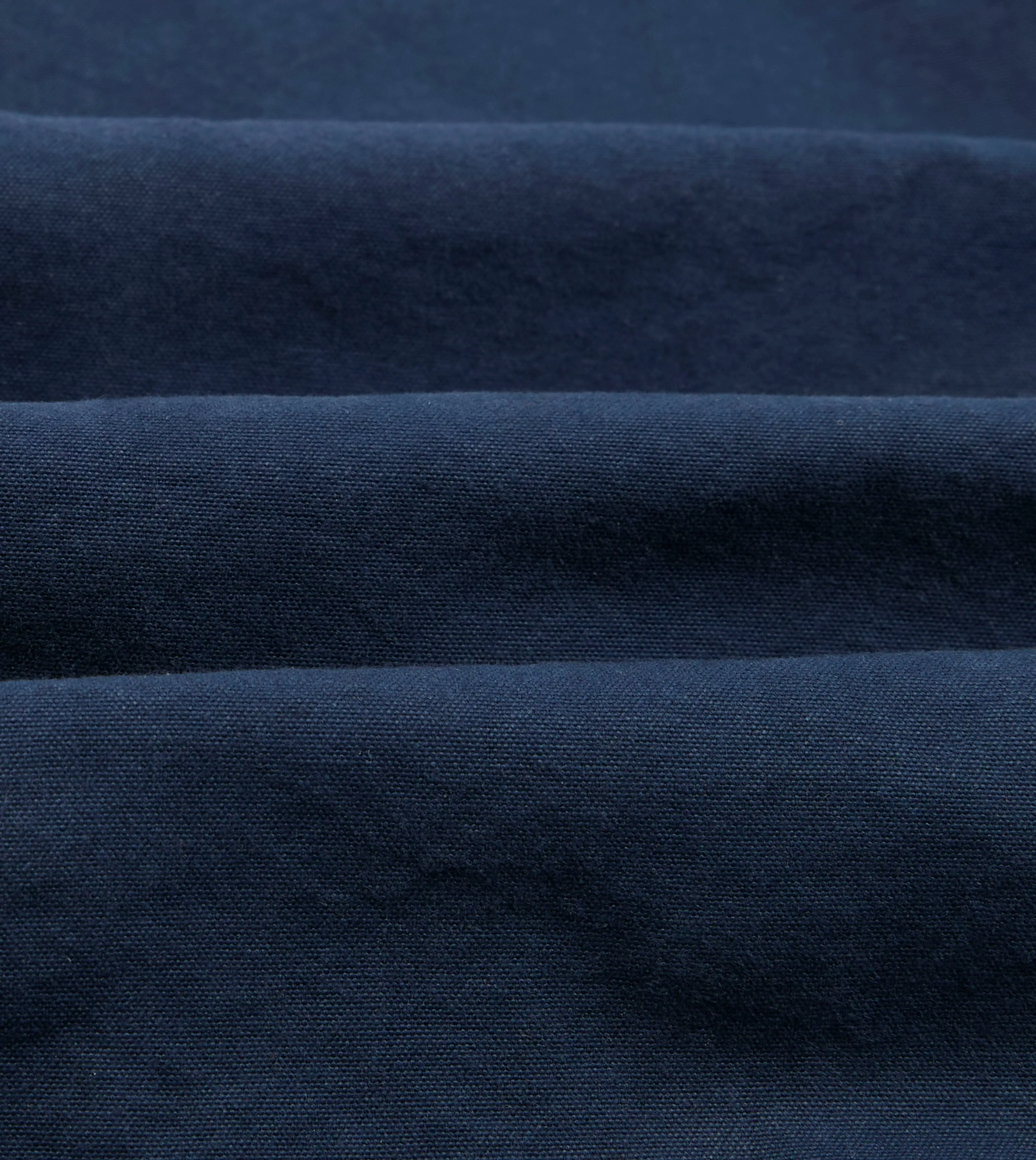 Kennedy by Drake??s Navy Cotton Duck Canvas Five-Pocket Chore Jacket Stretch Panels