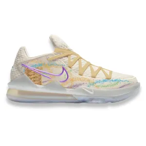 "Cinnamon Toast" Nike LeBron 17 Low Basketball Shoes Hyperlock Heel Clasp