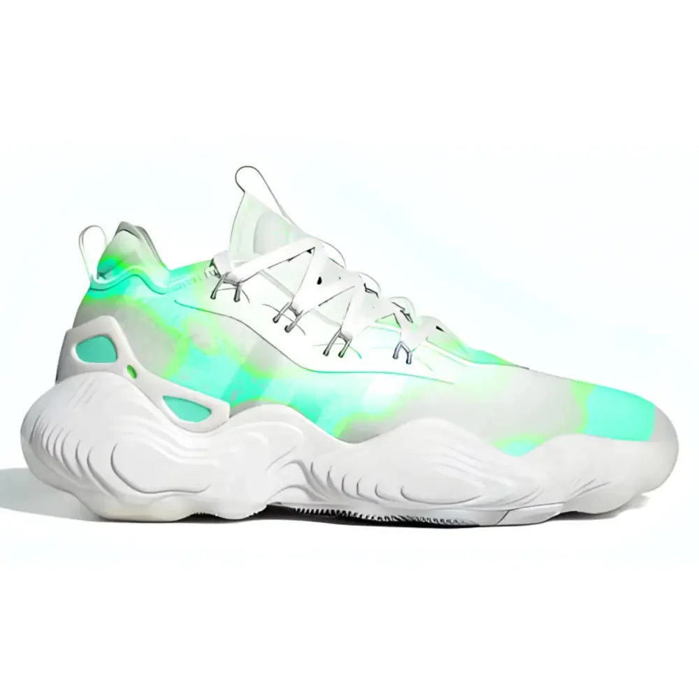 Orthopedic Contour Design "Ice" Adidas Trae Young 3 Basketball Shoes