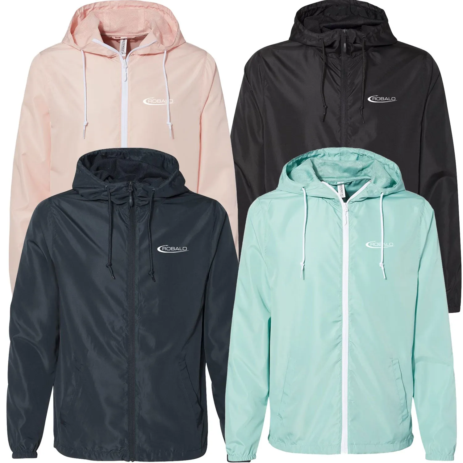 Chill Look Abrasion Resistant Trim RBJ36 Full Zip Lightweight Jacket