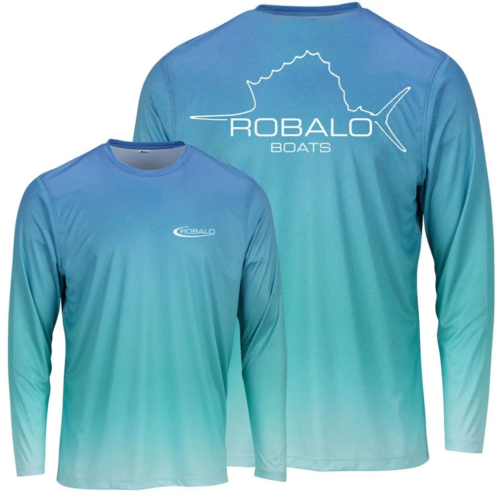 Functional Side Gussets Moisture Management Fabric RBS151 Unisex Gradient Sun Shirt