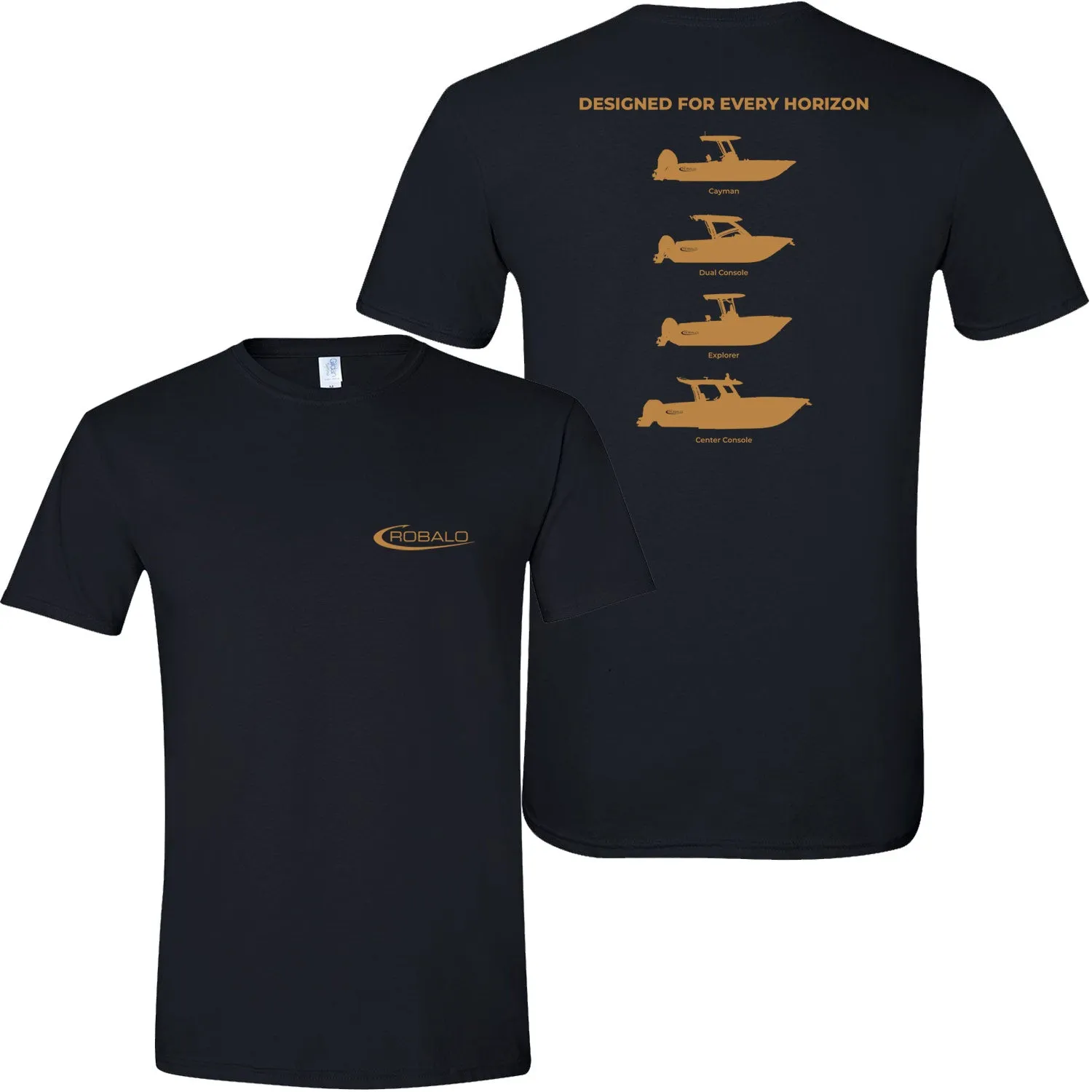 slim fit RBS206 Robalo Graphic Tee