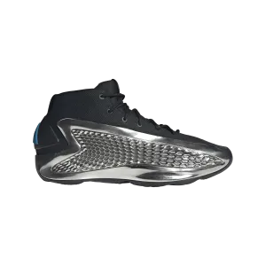Vibration Damping Layer adidas CHROME ANTHONY EDWARDS MID 1 Basketball Shoes | Core Black-SIlver Metallic-Core Black | Men's