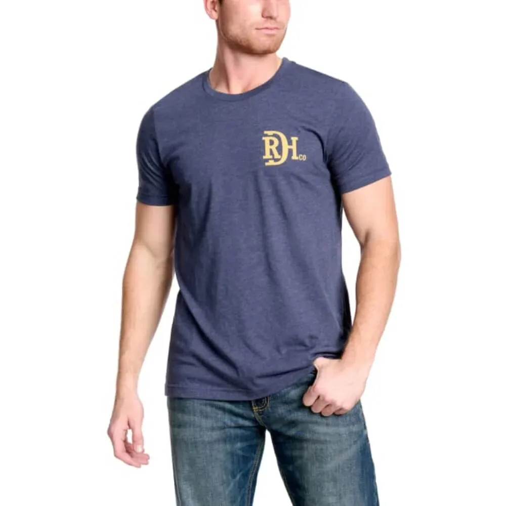 Sleep Fit for Everyone Red Dirt Hat Co. "Lone Cactus" Graphic T-Shirt in Navy