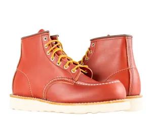 Quick Fit Red Wing Heritage 8875 6-Inch Classic Moc Men's Boots 08875 Oro Russet