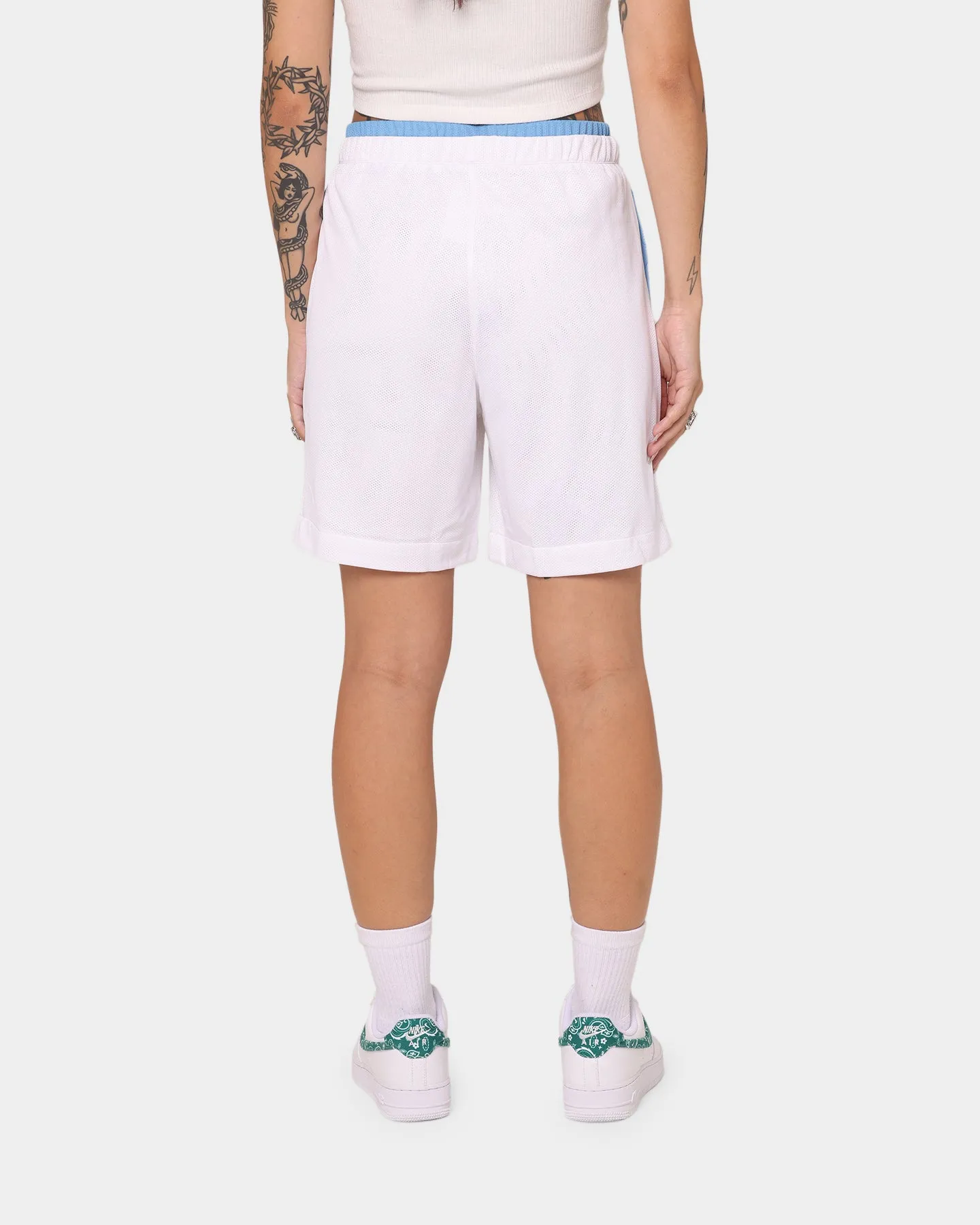 Reebok Iverson Basketball Shorts White/Essential Blue Core Flex