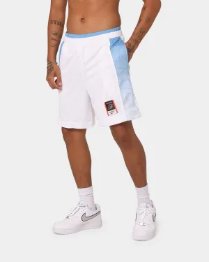 Formal Occasion Easy Adjust Drawcord Reebok Iverson Basketball Shorts White/Essential Blue