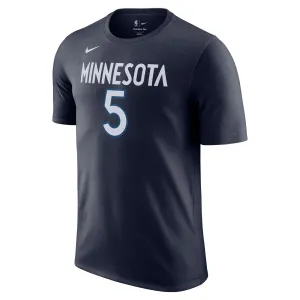Breathable Base Anthony Edwards Minnesota Timberwolves Men's Nike NBA T-Shirt - Navy