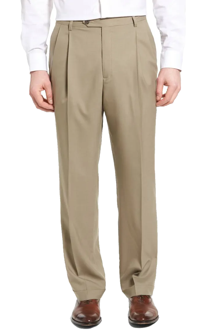 Wool Tropical Plain Weave Adjustable Fit