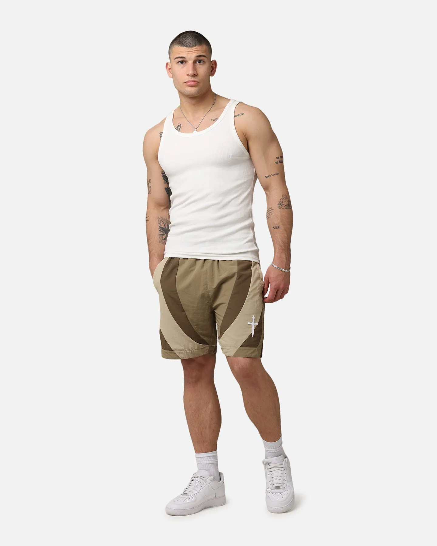 Outdoor Performance Saint Morta Holy Grail Nylon Shorts Brown
