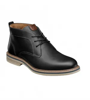 Men's Norwalk Plain Toe Chukka Boot In Black Korean Shade Fresh Walk