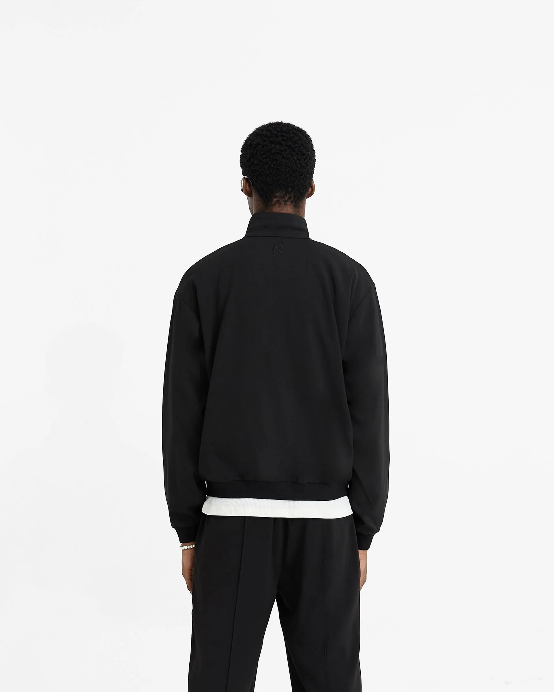 Initial Track Jacket - Black All Year Eco Friendly
