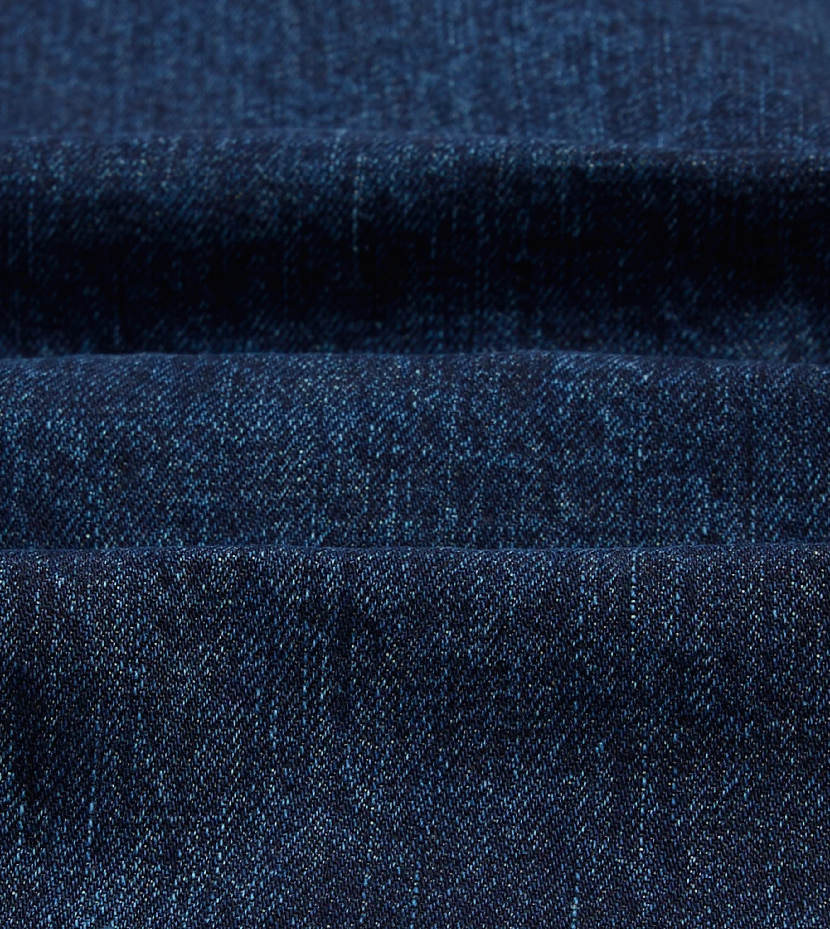 Stone Wash Denim Field Jacket Wool blend