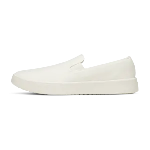 Men's Wool Cruiser Slip On - Natural White (Natural White Sole) Slip Proof Urban Travel