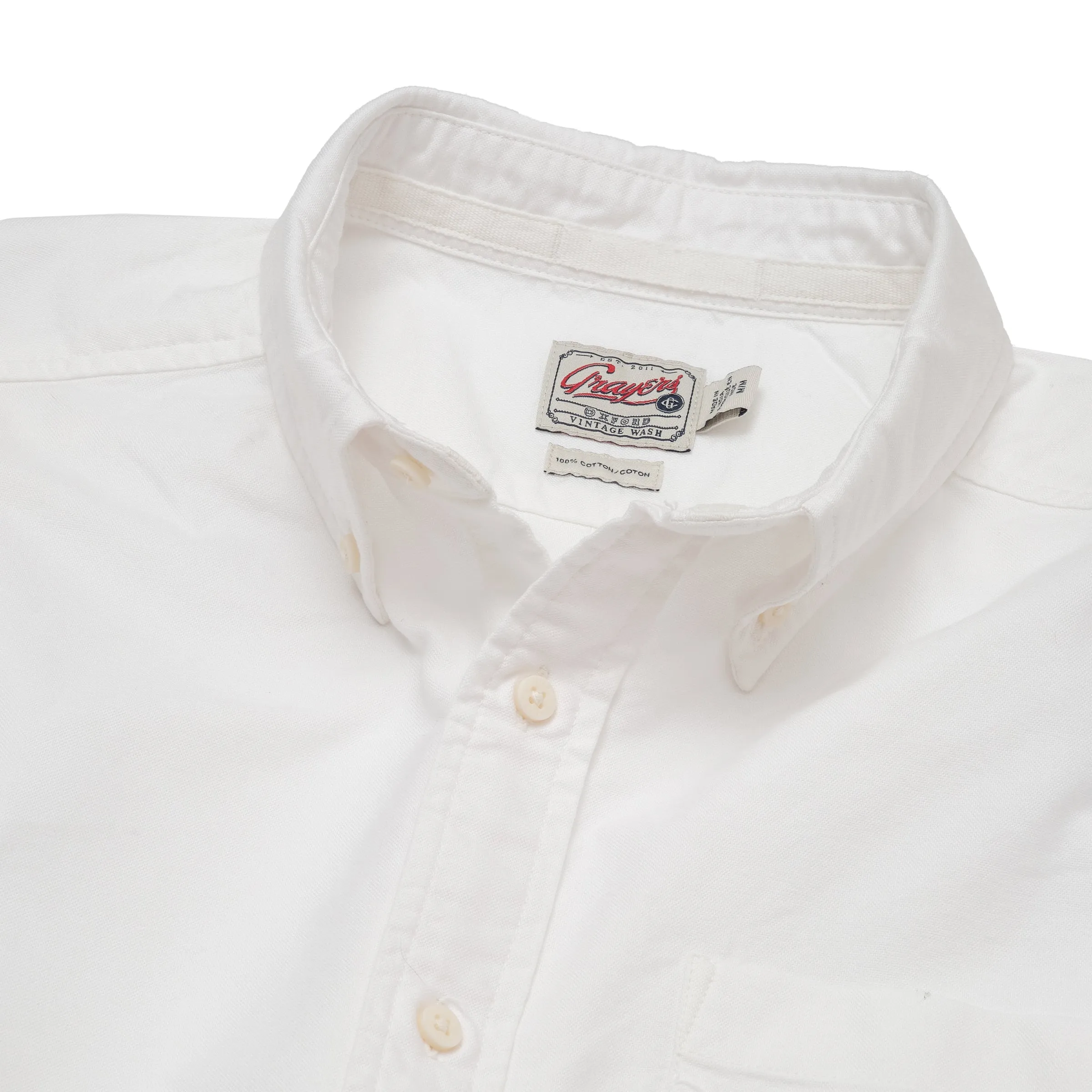 Eagle Creek Vintage Oxford - White Relaxed Fit Comfortable apparel