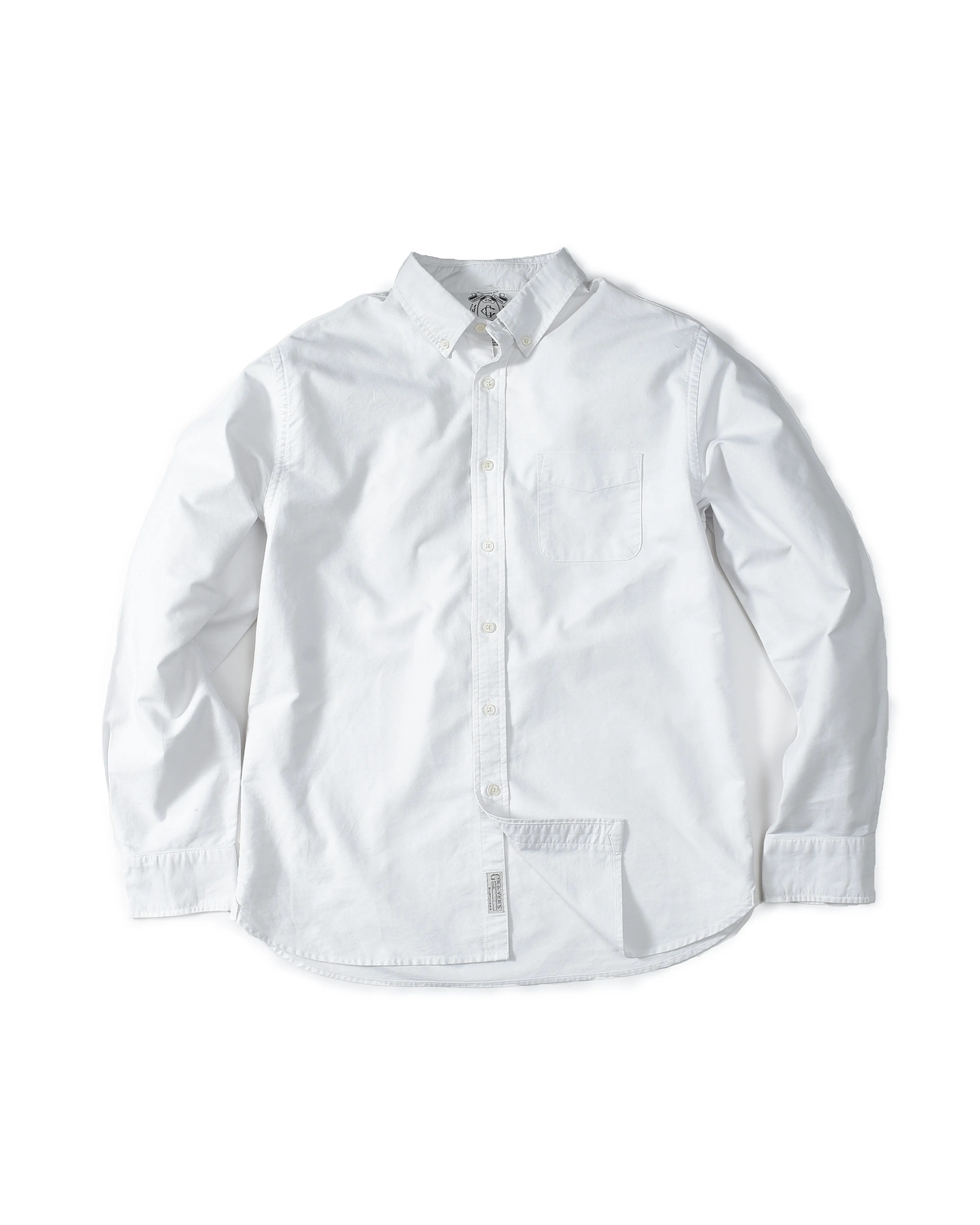 Stretchable Knit Comfy Vibe Eagle Creek Vintage Oxford - White