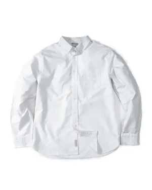 Eagle Creek Vintage Oxford - White Basic Layering Oversized Silhouette