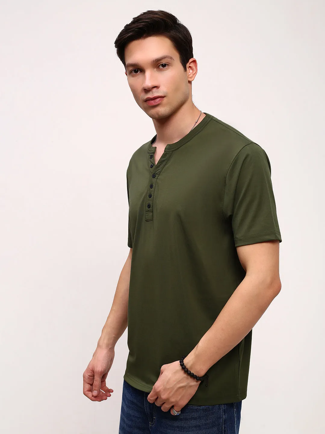 product graduation pride Comfy Wearable Men's Olive Solid T-Shirt