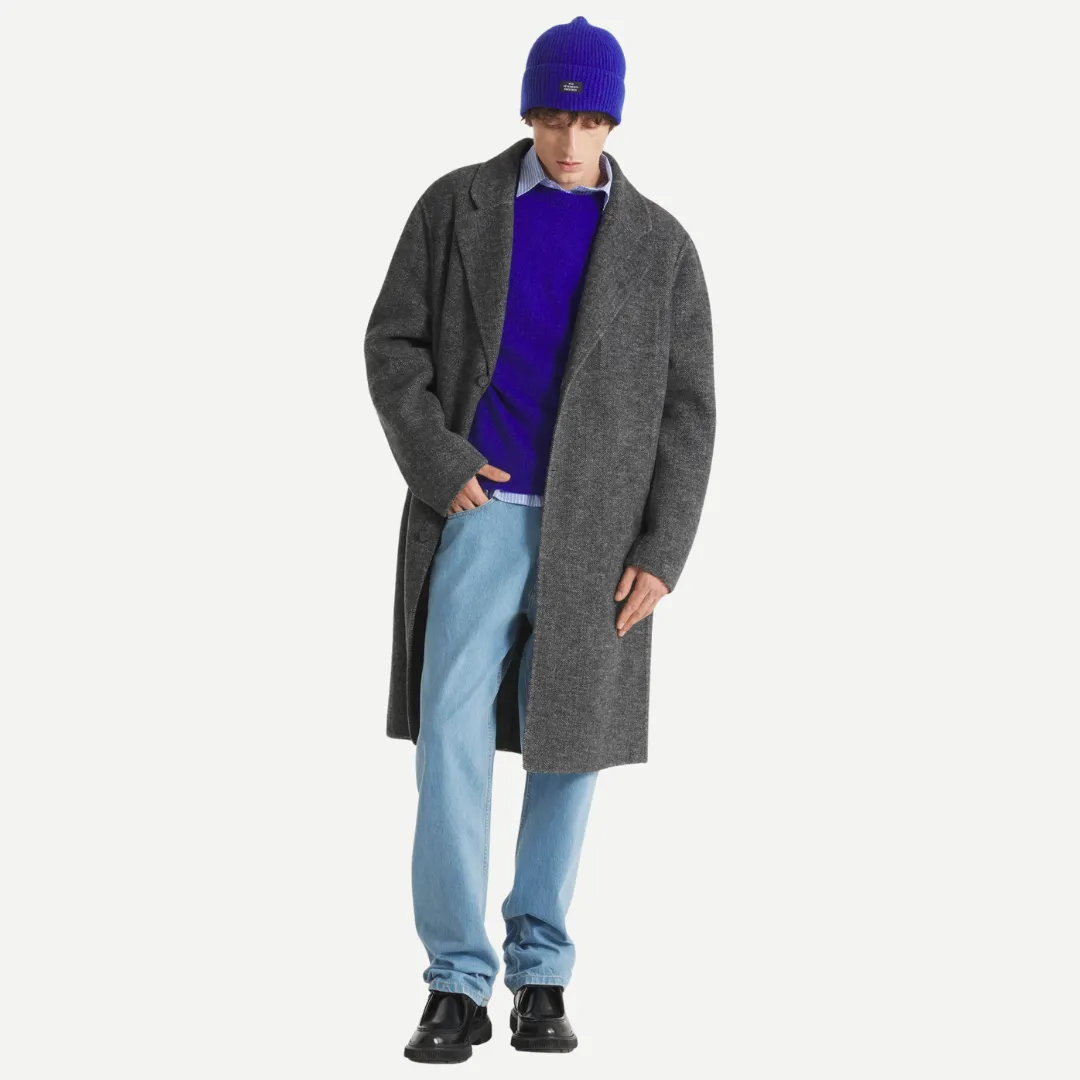 Compact Design Maxence Wool Coat