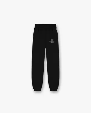 Represent Owners Club Stamp Sweatpant - Jet Black Minimal Stretch Fit