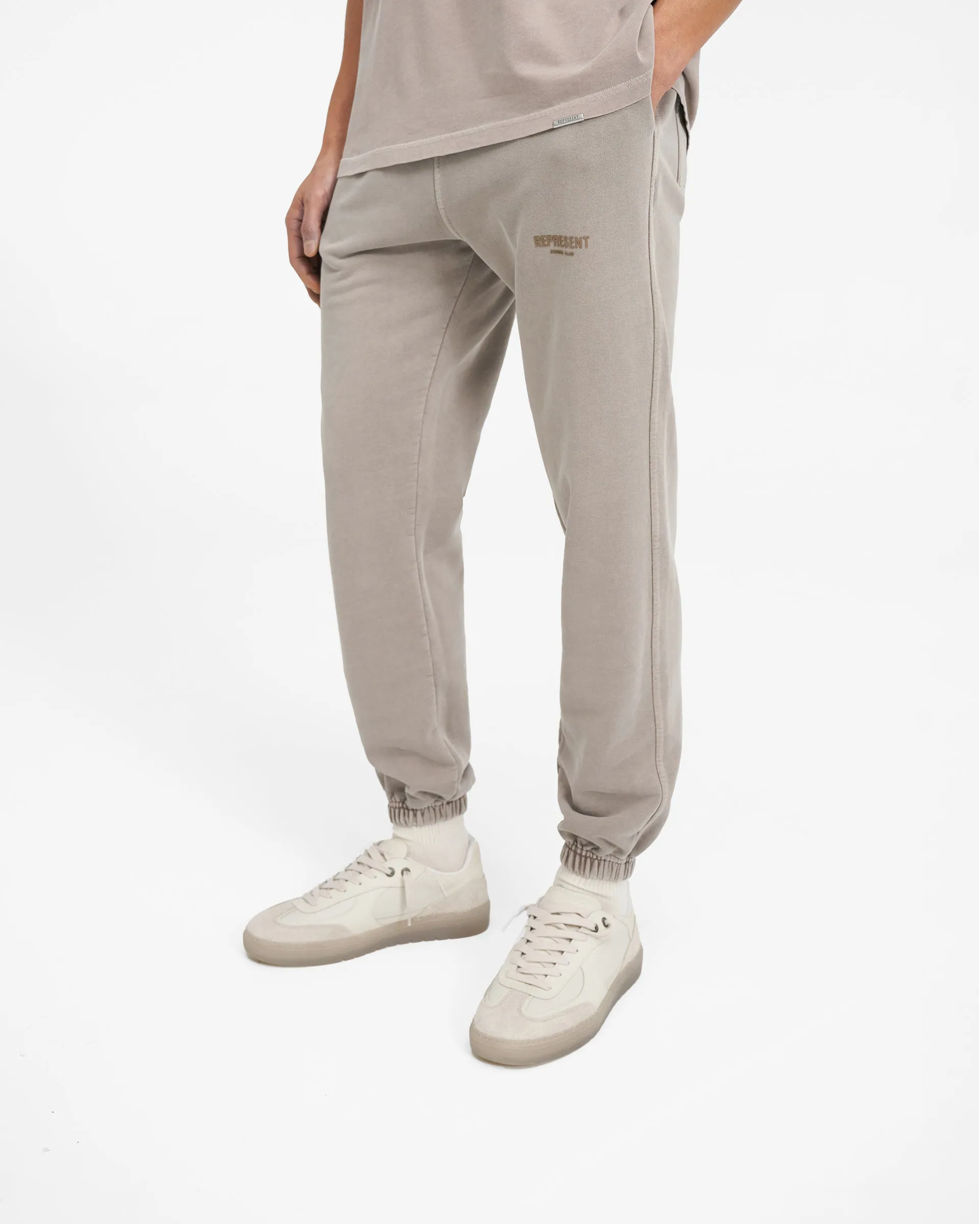Represent Owners Club Sweatpant - Mushroom Soft and Light Relaxed Fit