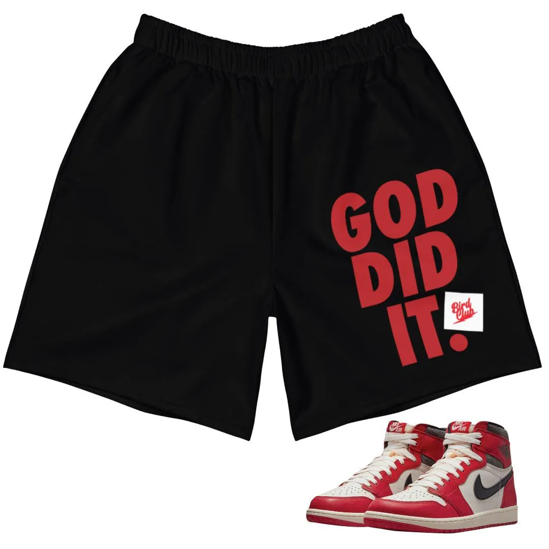 Retro 1 Lost & Found Shorts Stay Cool Sporty Vibes