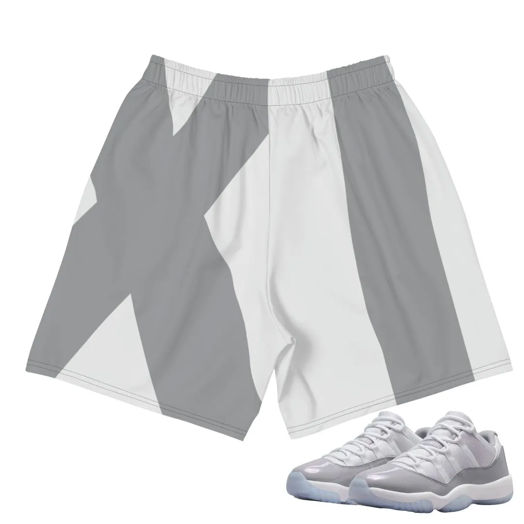 Retro 11 Low Cement Grey XI Shorts Formal Wear Free Movement