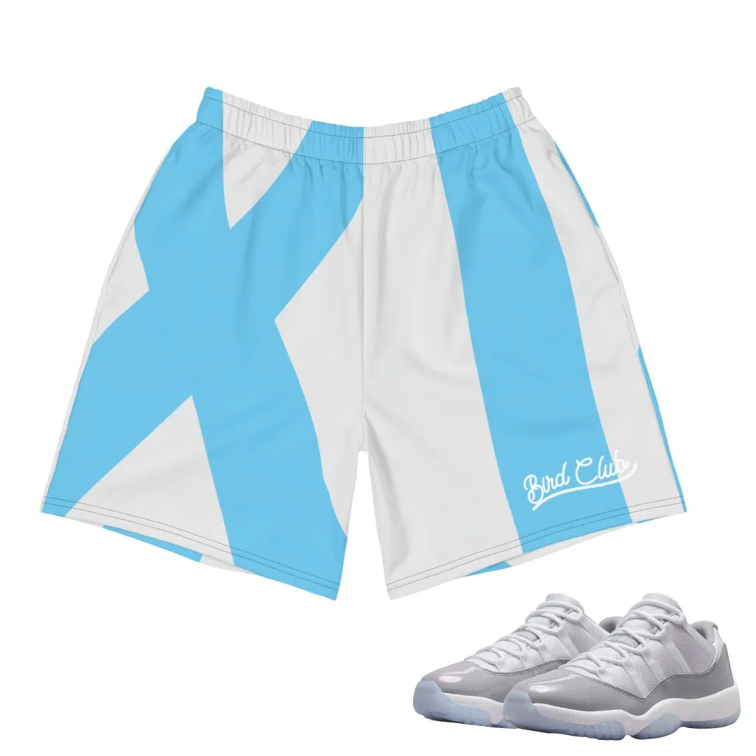 Retro 11 Low Cement Grey XI Shorts Anti Slip Waist Grip