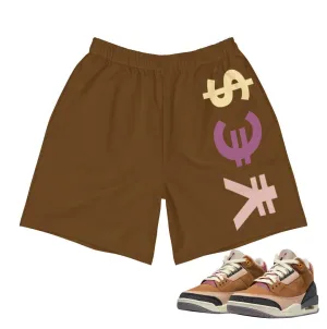 Versatile Comfort Retro 3 Winterized Archaeo Brown YE$ Shorts