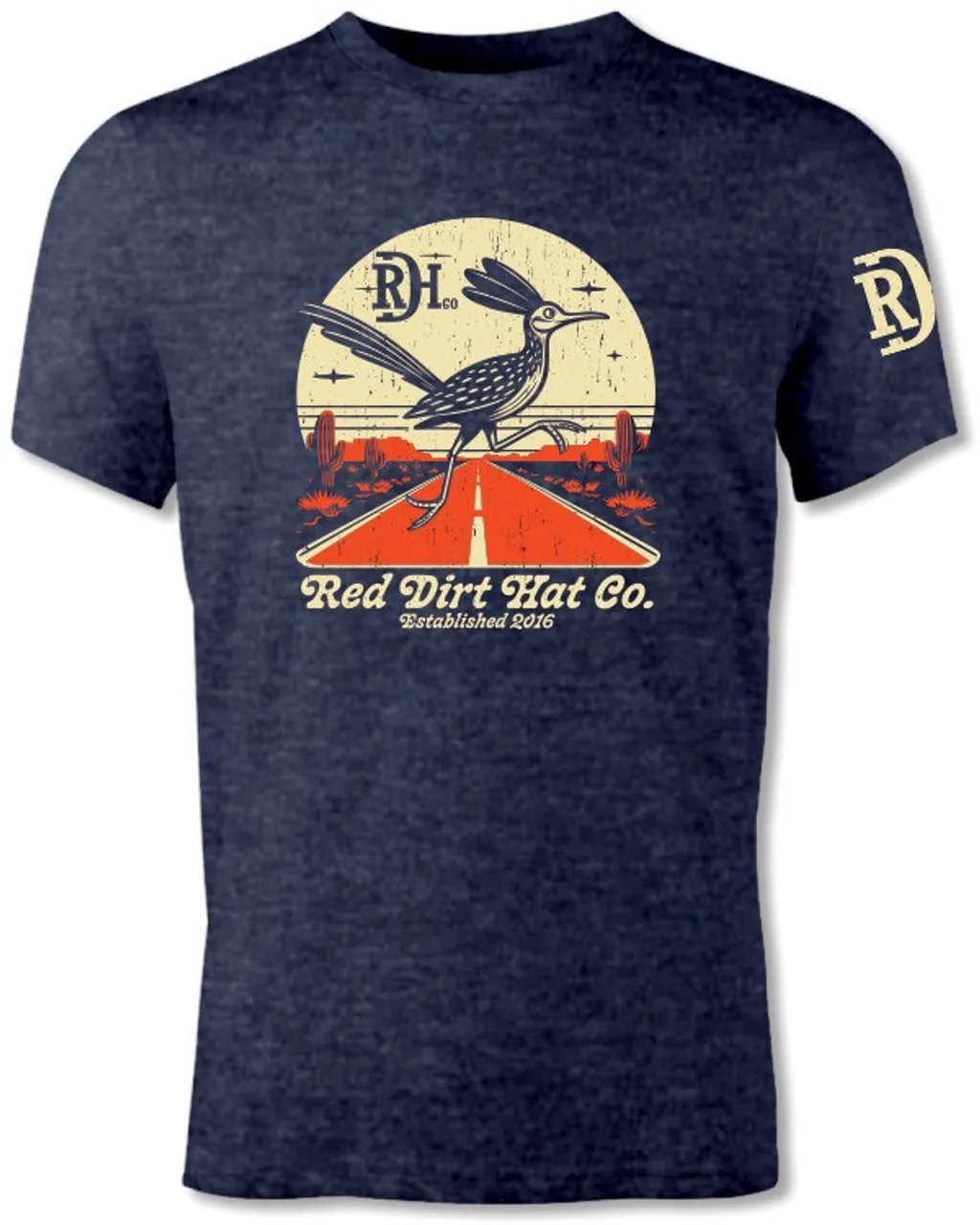 Red Dirt Hat Co. "Cuckoo" Graphic T-Shirt in Navy Urban Trend Look