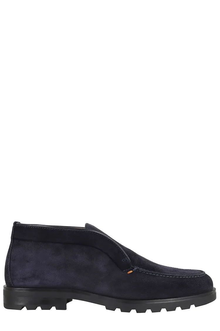 Rock Ankle Boot In Suede Ankle Support