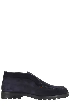 Wind Proof Rock Ankle Boot In Suede