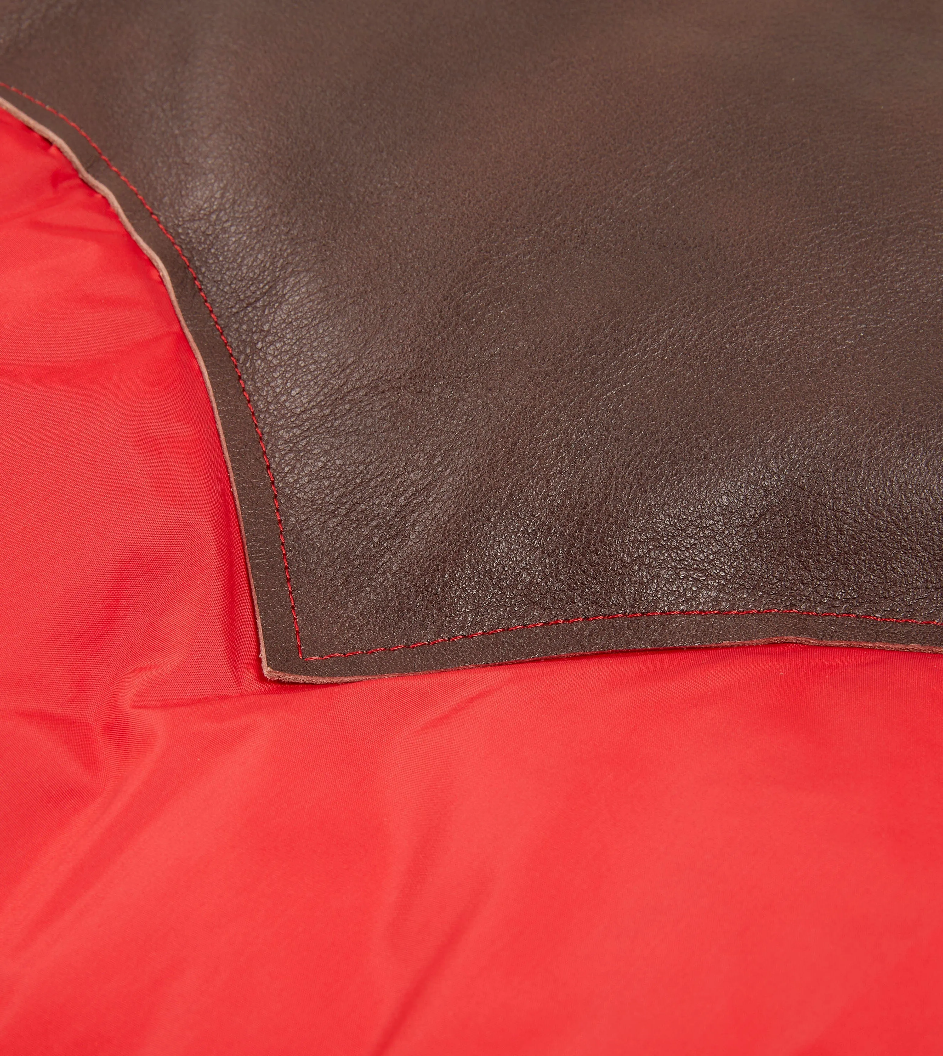 Easy Care Material Rocky Mountain Featherbed for Drake's Red Nylon Leather Christy Down Jacket