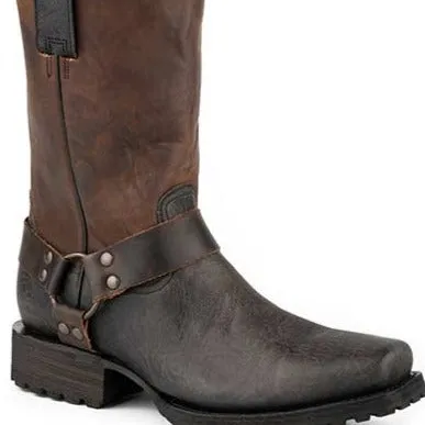 Easy Match Roper Men's Outlaw J Wales Biker Harness Boot