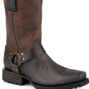 Easy Match Roper Men's Outlaw J Wales Biker Harness Boot