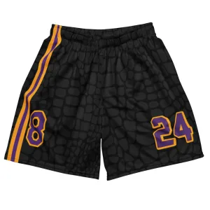 Black Mamba "Domin8 24/7" Basketball Mesh Shorts Airflow Fit Sport Comfort