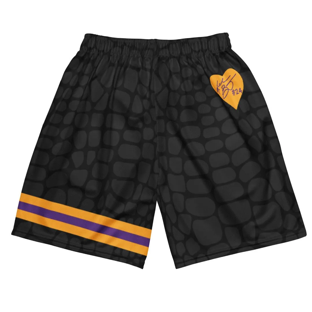 Black Mamba "Domin8 24/7" Basketball Mesh Shorts Hot Day Compression Support Layer