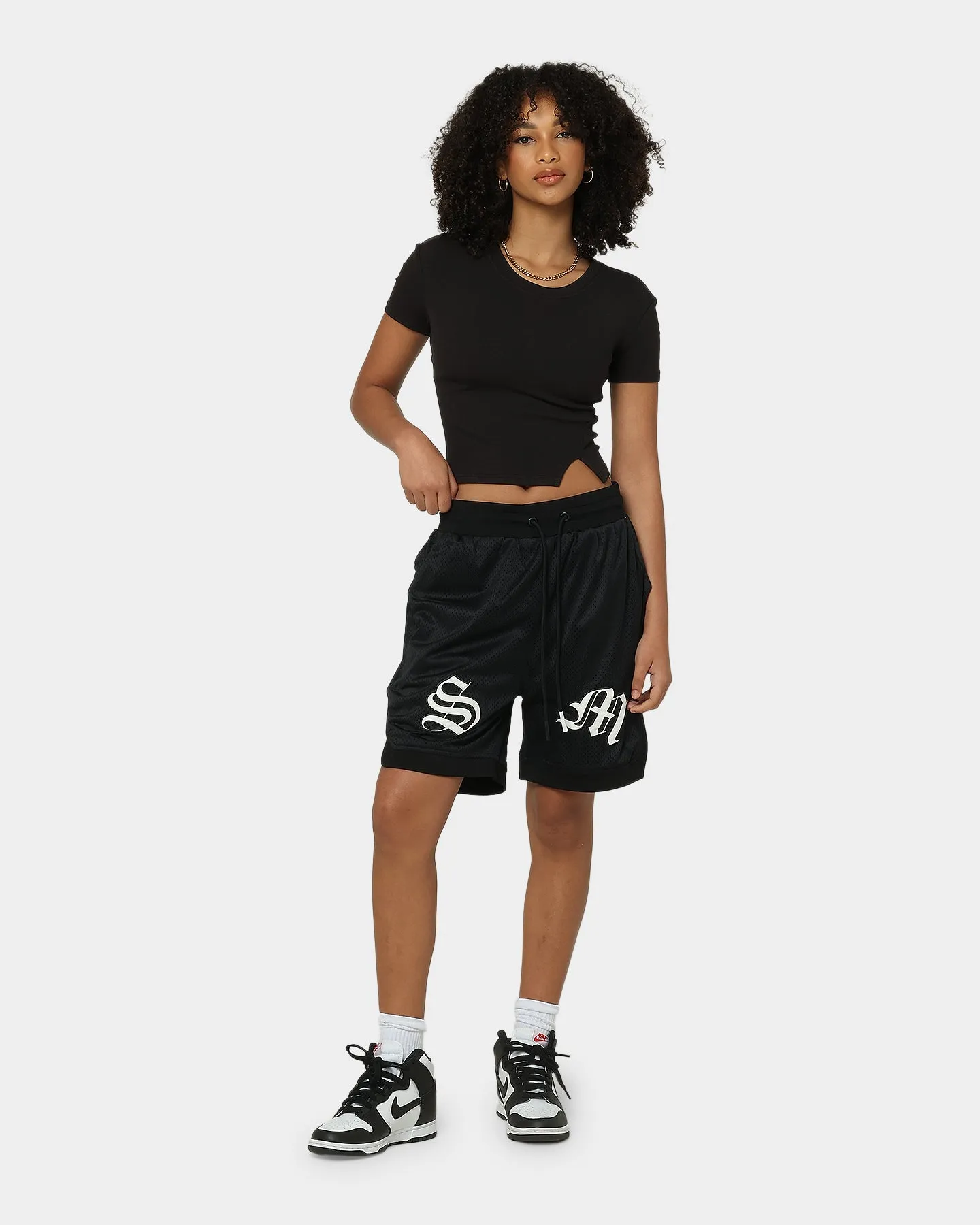 healthcare industry Saint Morta Graves Basketball Shorts Black